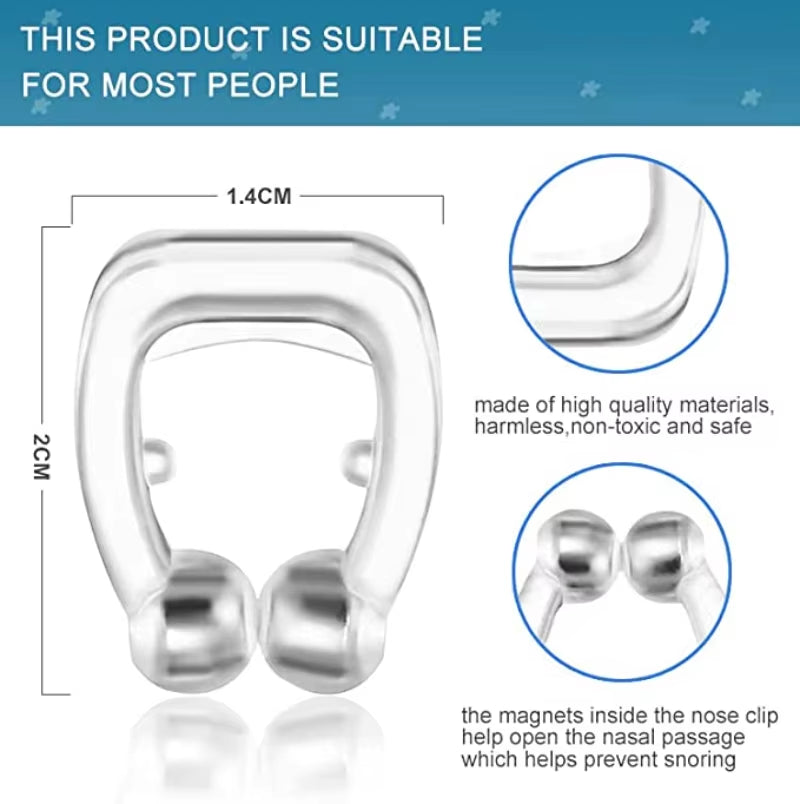 Anti Snoring Device Artifact Snoring Artifact Treatment Ventilation Nose Sticker Anti-Snoring Nose Clip Anti-Snoring Stickers